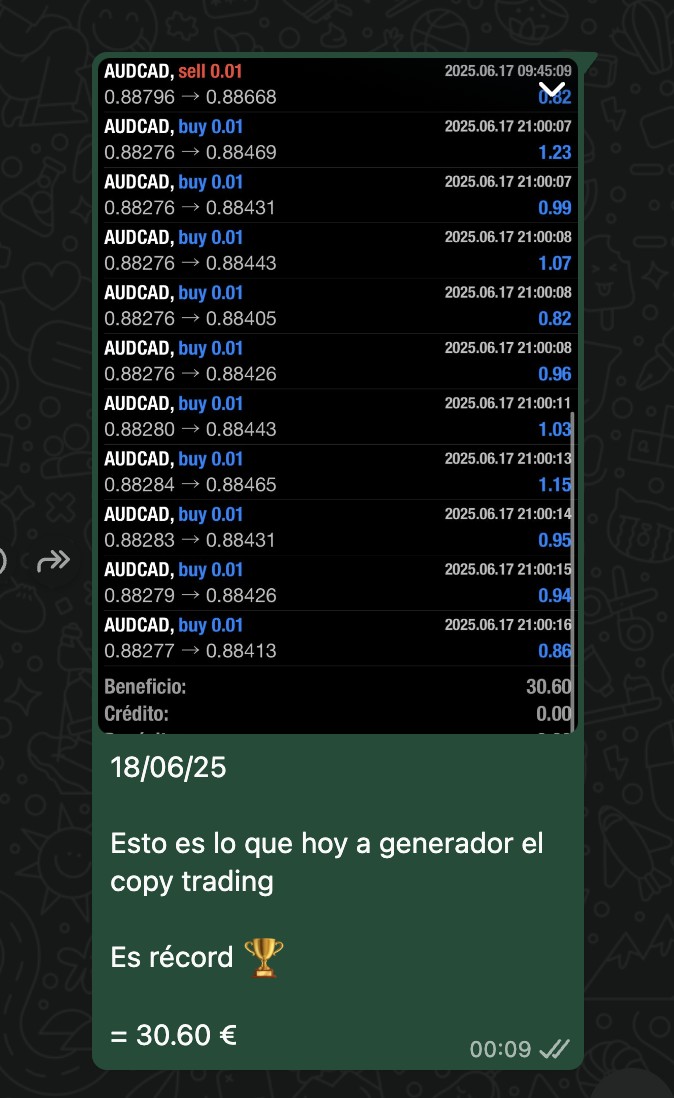 💰Captura 30 $ profit